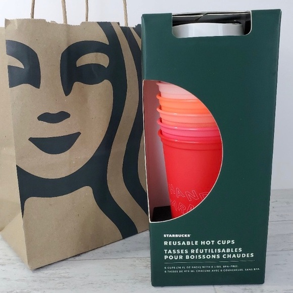 Starbucks Other - 🆕 Starbucks 2019 Holiday Six Pack Hot Coffee Cups